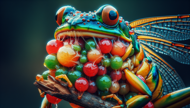 What do tree frogs eat?