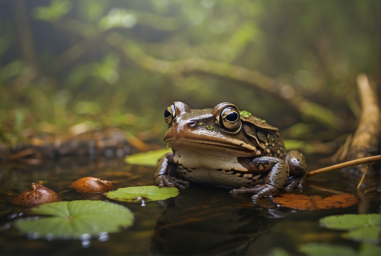Habitat of the Wood Frog