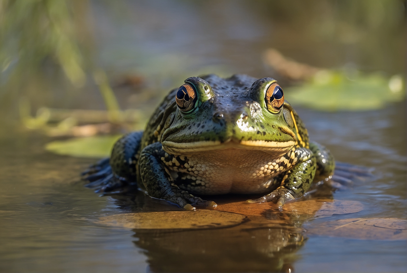 Do Bullfrogs Consume Other Frogs?