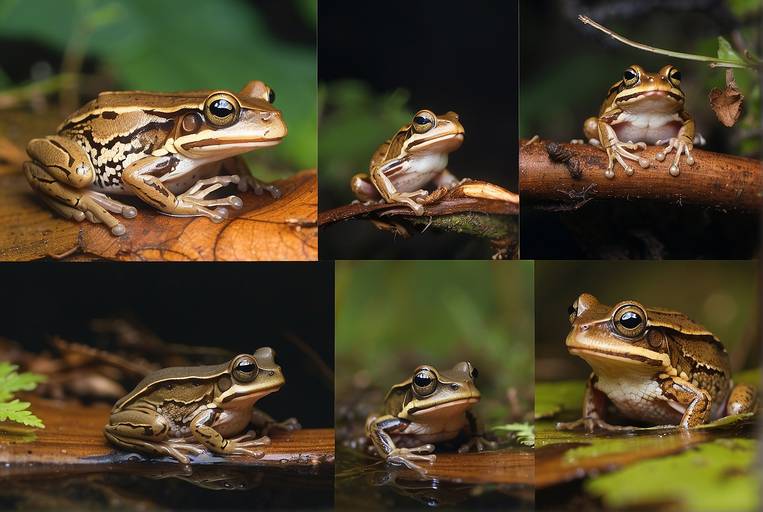 Stages of the Wood Frog’s Life Cycle