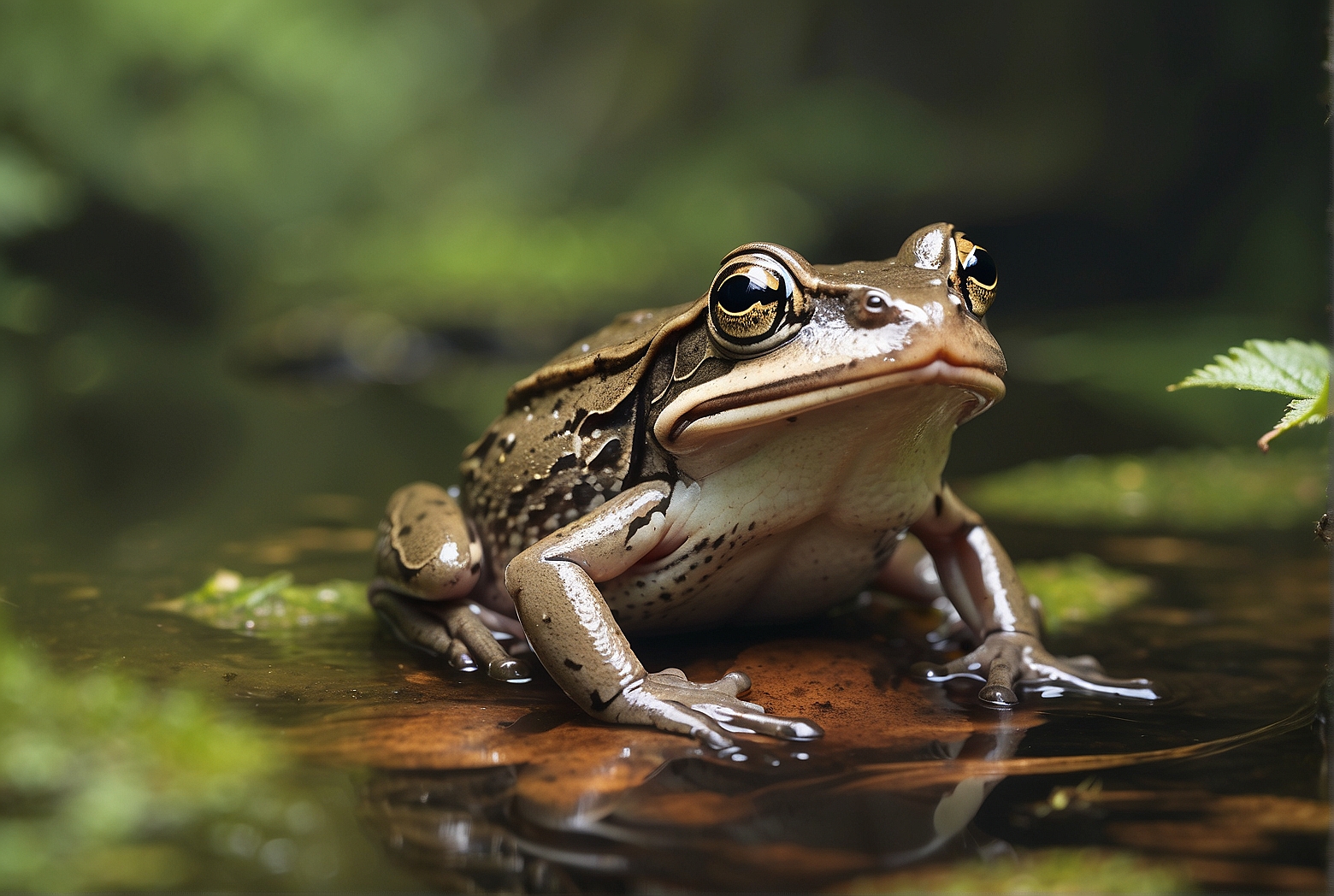 The Sound of the Wood Frog: A Unique Croak