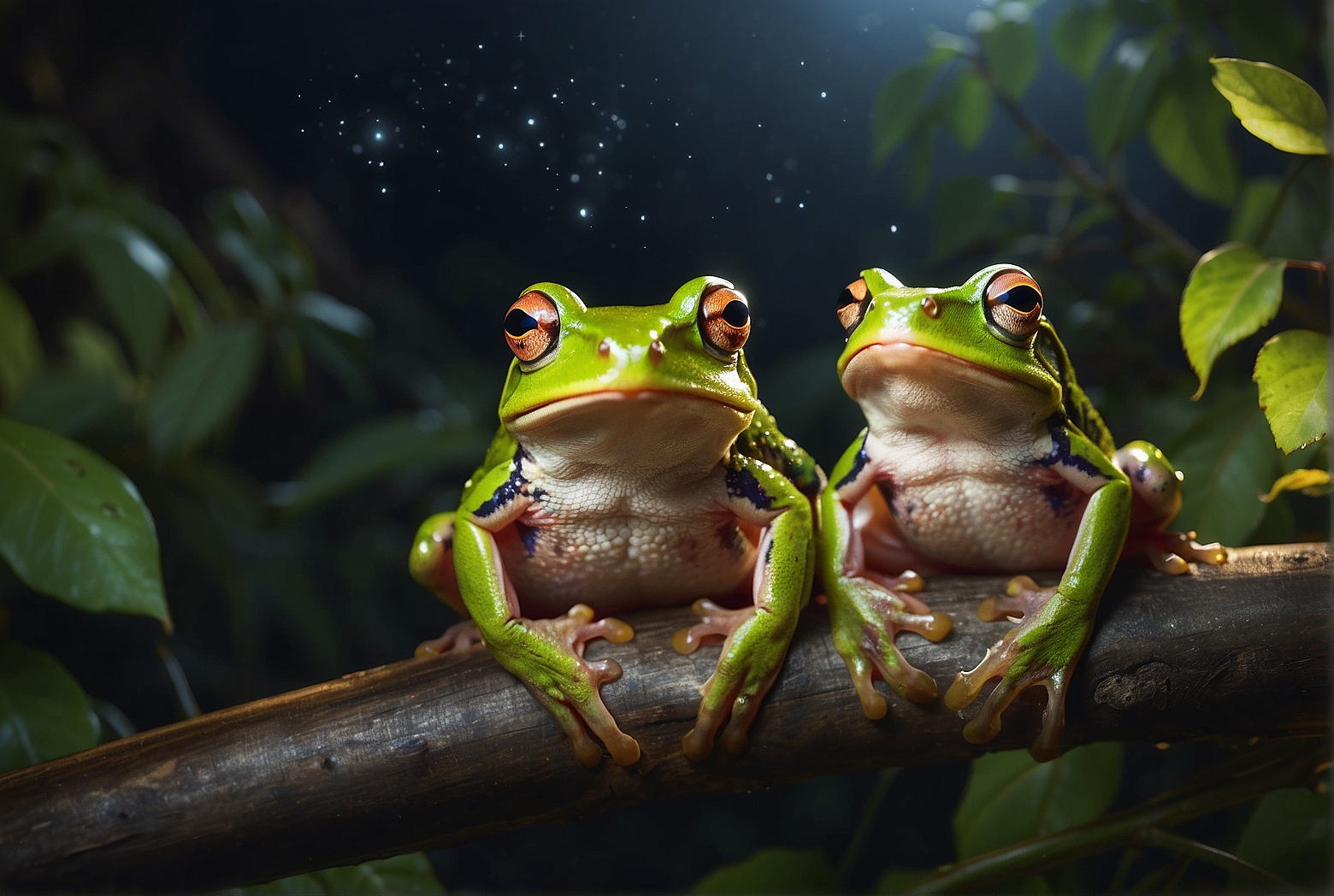 Do Tree Frogs Sing at Night?