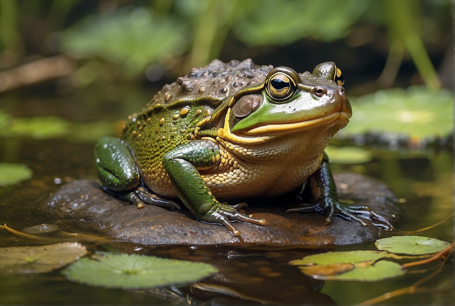 The Reproduction Cycle of Bullfrogs
